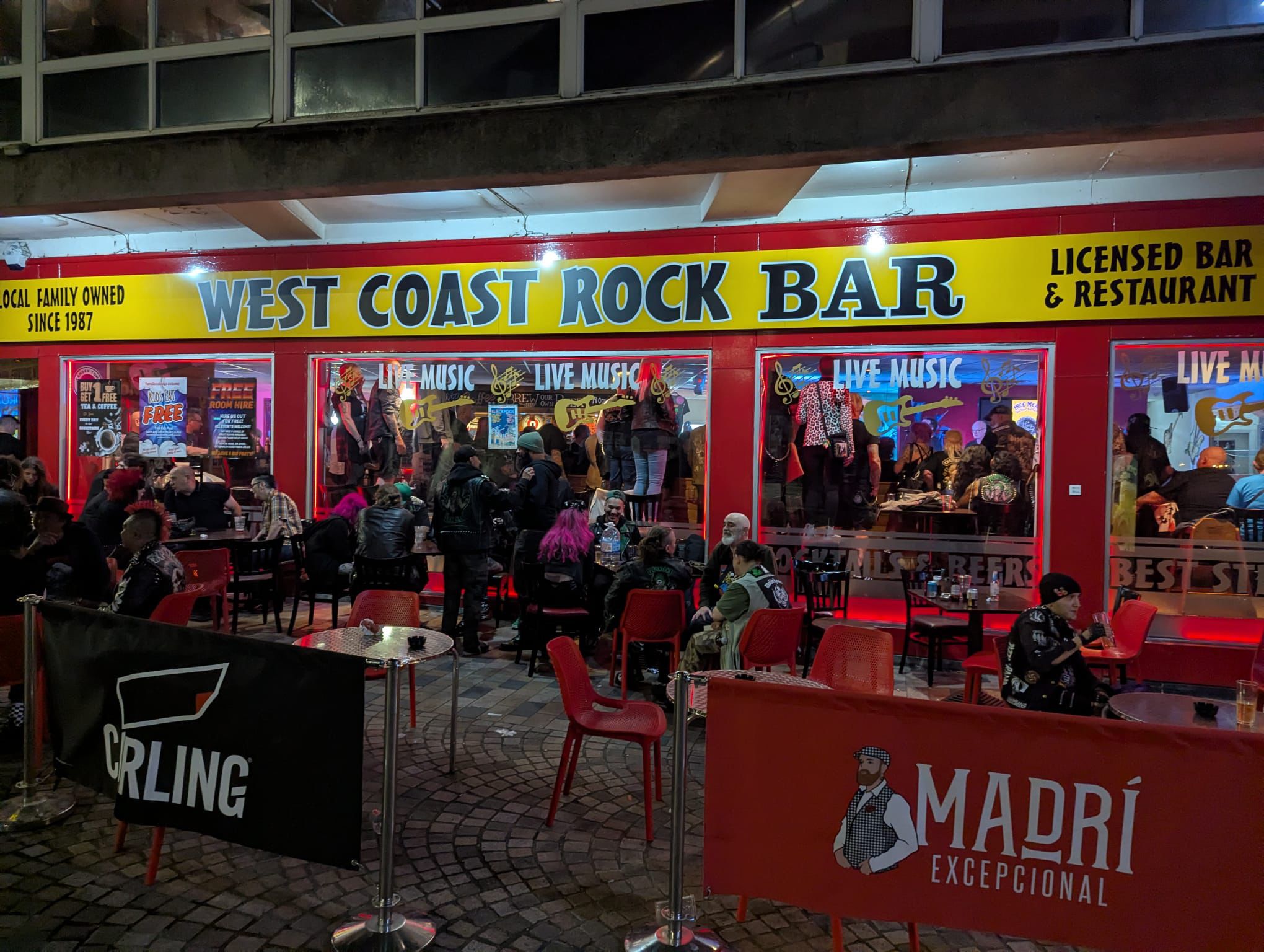 Room hire and Live music Blackpool